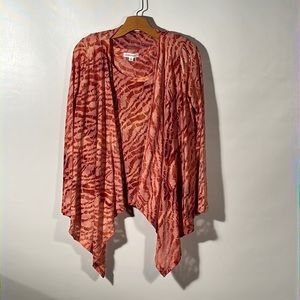 Calvin Klein matched set, sleeveless top and jacket.